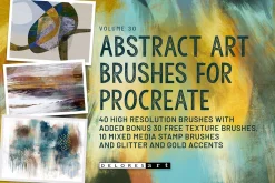 Abstract Brushes for Procreate