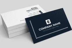 Abstract Business Card Layout