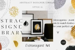 ABSTRACT DESIGN LIBRARY shapes