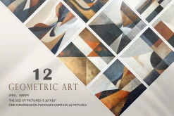 Abstract geometric pattern