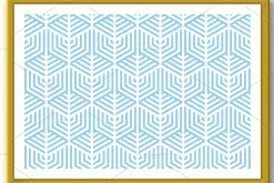 Abstract geometric pattern with