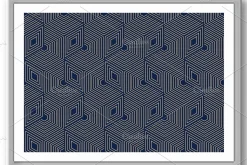 Abstract geometric pattern with