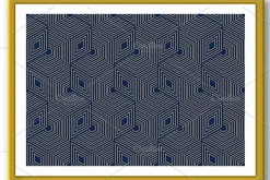 Abstract geometric pattern with