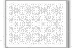 Abstract geometric pattern with