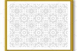 Abstract geometric pattern with