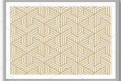 Abstract geometric pattern with