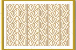 Abstract geometric pattern with