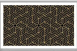 Abstract geometric pattern with