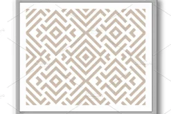 Abstract geometric pattern with