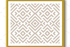 Abstract geometric pattern with