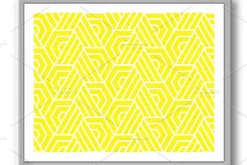 Abstract geometric pattern with
