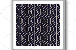 Abstract geometric pattern with
