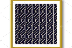 Abstract geometric pattern with
