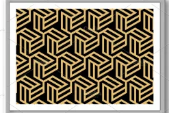 Abstract geometric pattern with