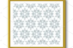 Abstract geometric pattern with