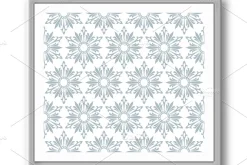 Abstract geometric pattern with