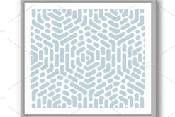 Abstract geometric pattern with