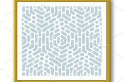 Abstract geometric pattern with