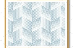 Abstract geometric pattern with