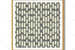 Abstract geometric pattern with