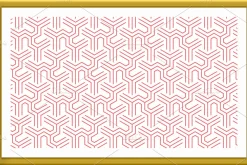 Abstract geometric pattern with