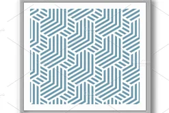 Abstract geometric pattern with