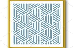 Abstract geometric pattern with