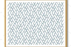 Abstract geometric pattern with