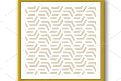 Abstract geometric pattern with