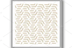 Abstract geometric pattern with