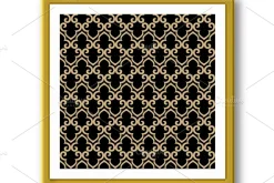 Abstract geometry pattern in Arabian