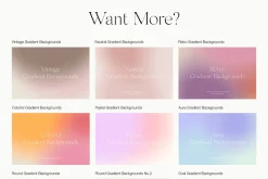 Abstract Grainy Gradient Textures PS