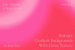 Abstract Grainy Gradient Textures PS