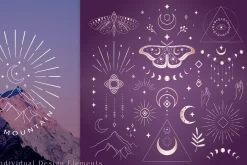 Abstract Logo Design Elements