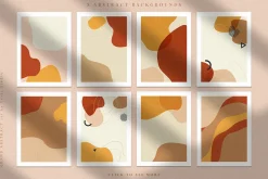 Abstract Modern Geometric Alphabet