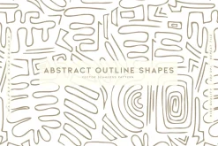 Abstract Outline Shapes
