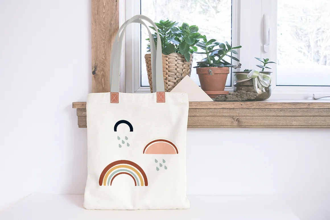 Abstract Shapes Set - Blush Caramel
