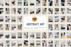 abstract watercolor pattern