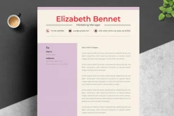 Academic Resume with Modern Look