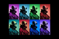 Acid Colors Poster Effect