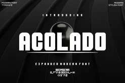 Acolado Font