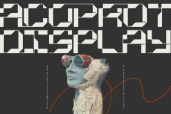 Acoprot Display Font