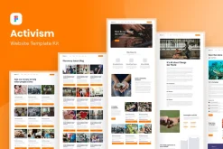 Activism Website Template