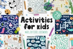 ACTIVITY PAGES BUNDLE: 622 in 1
