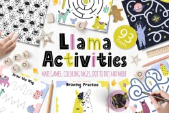 ACTIVITY PAGES BUNDLE: 622 in 1