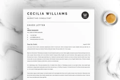 A4 Curriculum Vitae + Cover Letter
