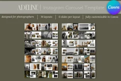 Adeline | IG Carousel Template