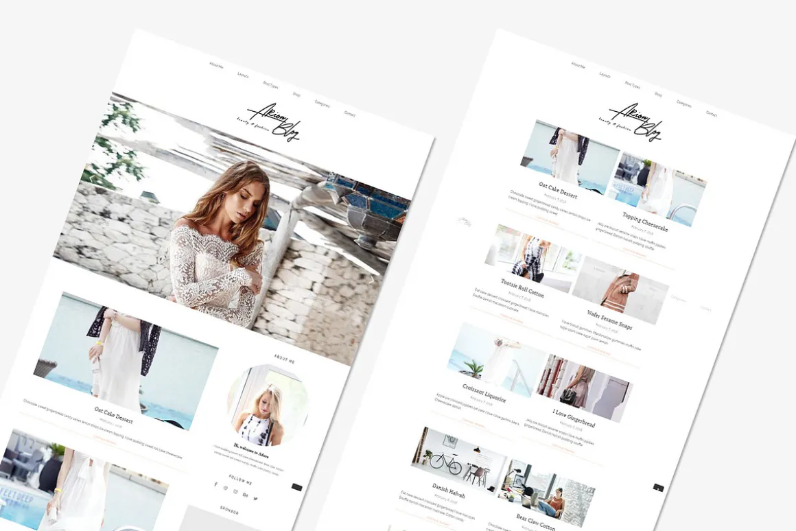 Adore - Beauty Fashion Blog Theme