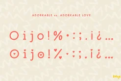 Adorkable - A Handwritten Serif Duo