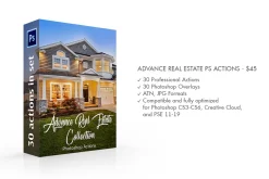 Advance Real Estate Photoshop Action